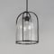 Maxim Lighting Foundry 1-Light Pendant, Black 30194CDBK - alternate 3